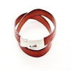 Liberty Leather Bracelet - Camel - AG Agora Jewellery London