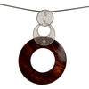 Brown Pearl Pendant - Agora Jewellery London