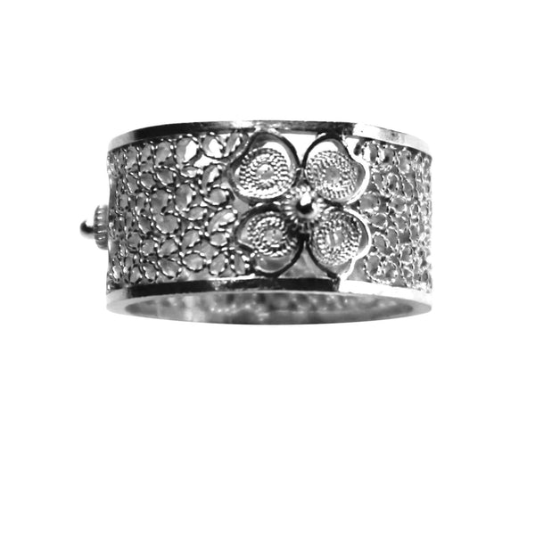 Filigree Daisy Ring - Agora Jewellery London