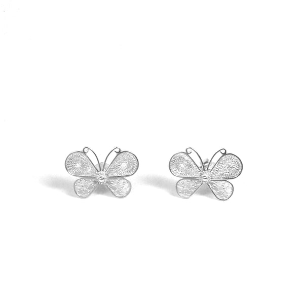 Cooper Butterfly Earrings - Agora Jewellery London