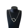 Initial Letter Necklace - Agora Jewellery London