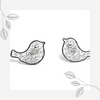 Filigree Robin Earrings - AG Agora Jewellery London