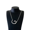 Initial Letter Necklace - Agora Jewellery London