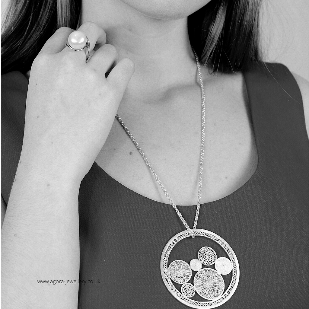Filigree Guajira Pendant - AG Agora Jewellery London
