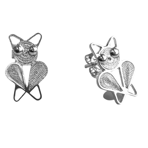 Cat Toby Earrings