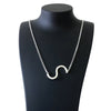 Initial Letter Necklace - Agora Jewellery London