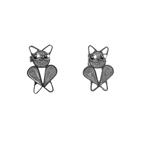 Cat Toby Earrings