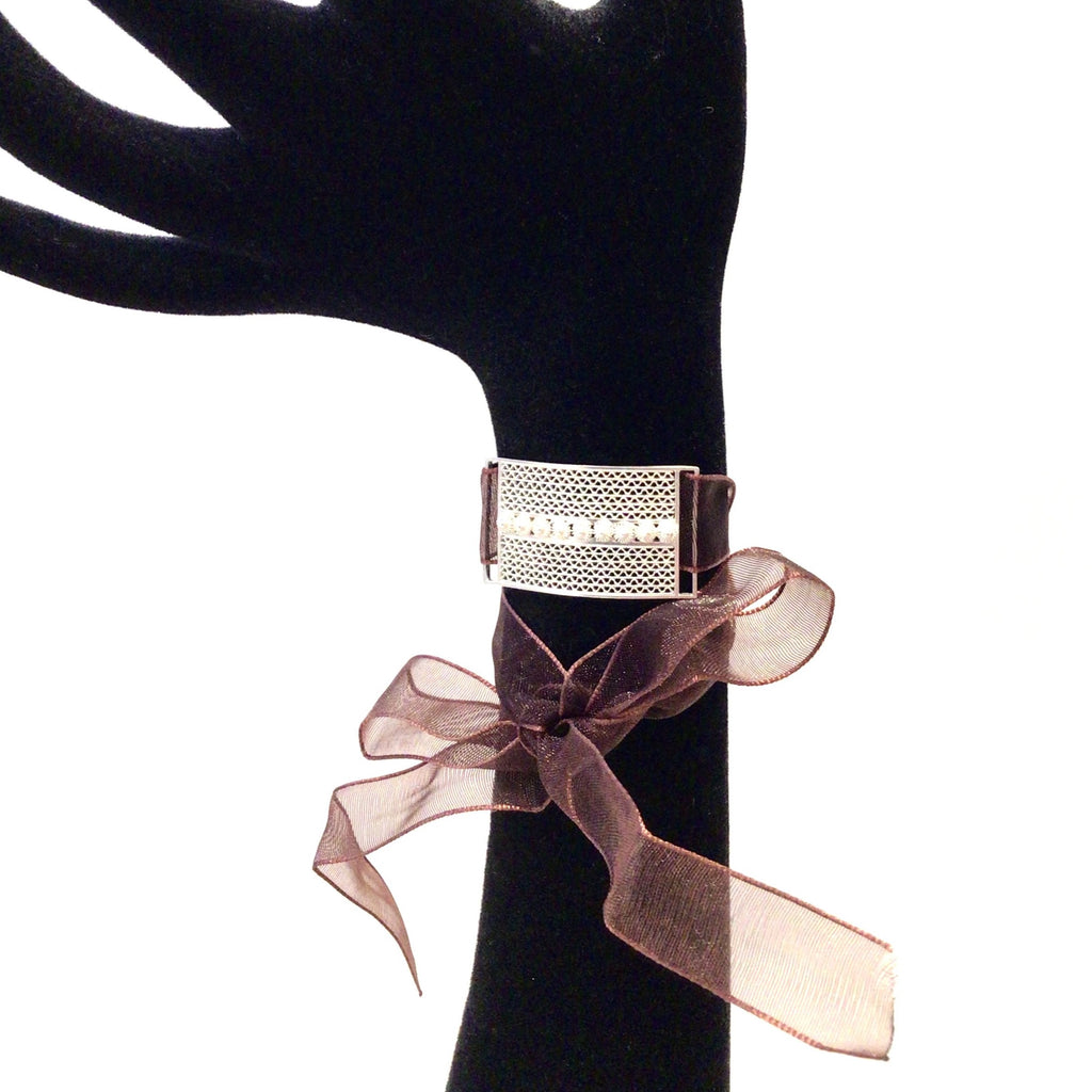 Filigree Ribbon Bracelet - AG Agora Jewellery London