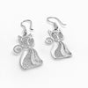 Filigree Cat Earrings - AG Agora Jewellery London