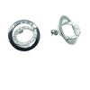 Sterling Silver Eclipse Earrings - AG Agora Jewellery London