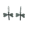 Dragonfly Swarovski  Earrings - AG Agora Jewellery London