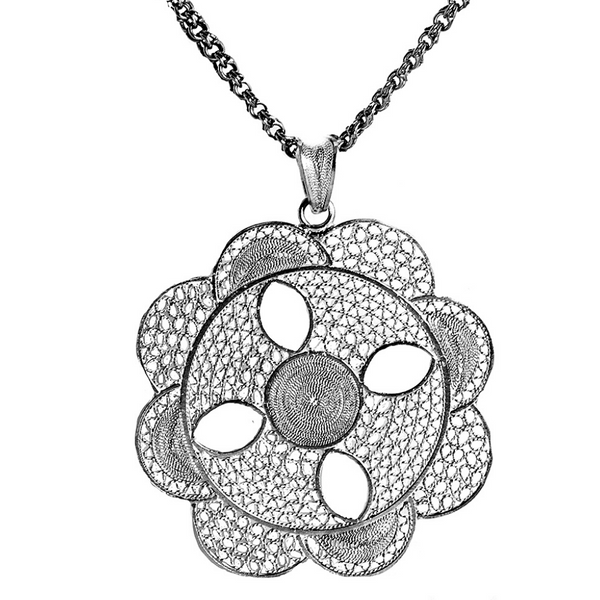 Filigree Georgina Pendant - AG Agora Jewellery London