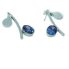 Sterling Silver and Swarovski Pauli Earrings - AG Agora Jewellery London