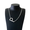 Initial Letter Necklace - Agora Jewellery London