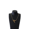 Initial Letter Necklace - Agora Jewellery London