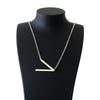 Initial Letter Necklace - Agora Jewellery London