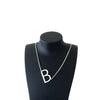 Initial Letter Necklace - Agora Jewellery London