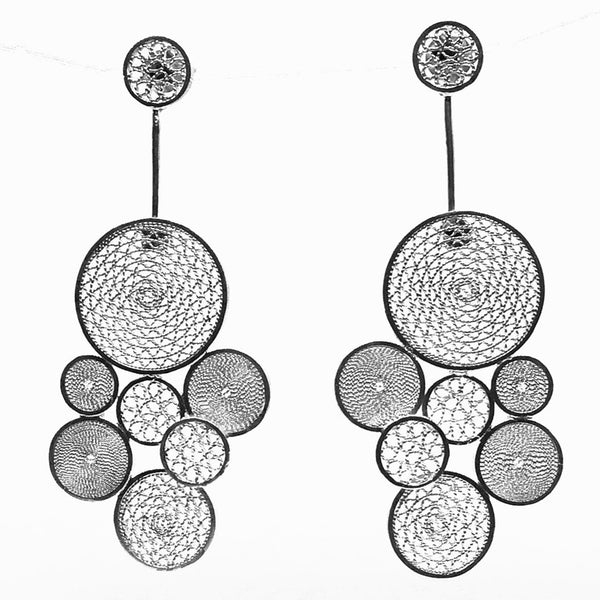 Cascade Drop Earrings - AG Agora Jewellery London