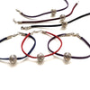 Love Suede and Filigree Bracelets