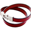 Liberty Leather Bracelet - Earth Brown - AG Agora Jewellery London