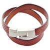 Liberty Leather Bracelet - Camel - AG Agora Jewellery London