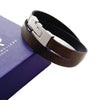 Liberty Leather Bracelet - Metal Bronze - AG Agora Jewellery London