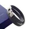 Liberty Leather Bracelet - Grey - AG Agora Jewellery London
