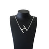 Initial Letter Necklace - Agora Jewellery London