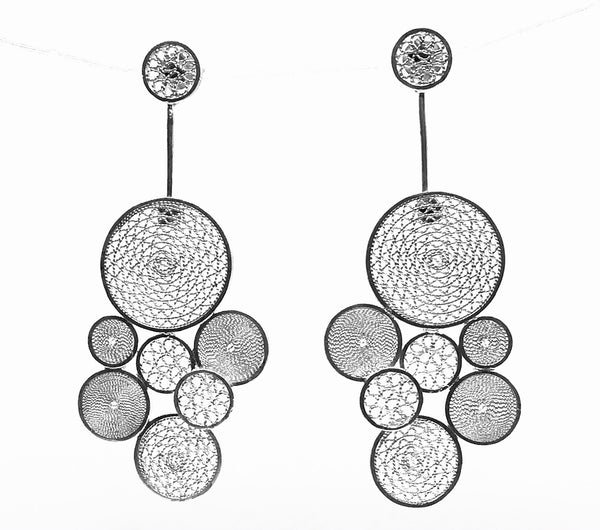 Cascade Drop Earrings - AG Agora Jewellery London