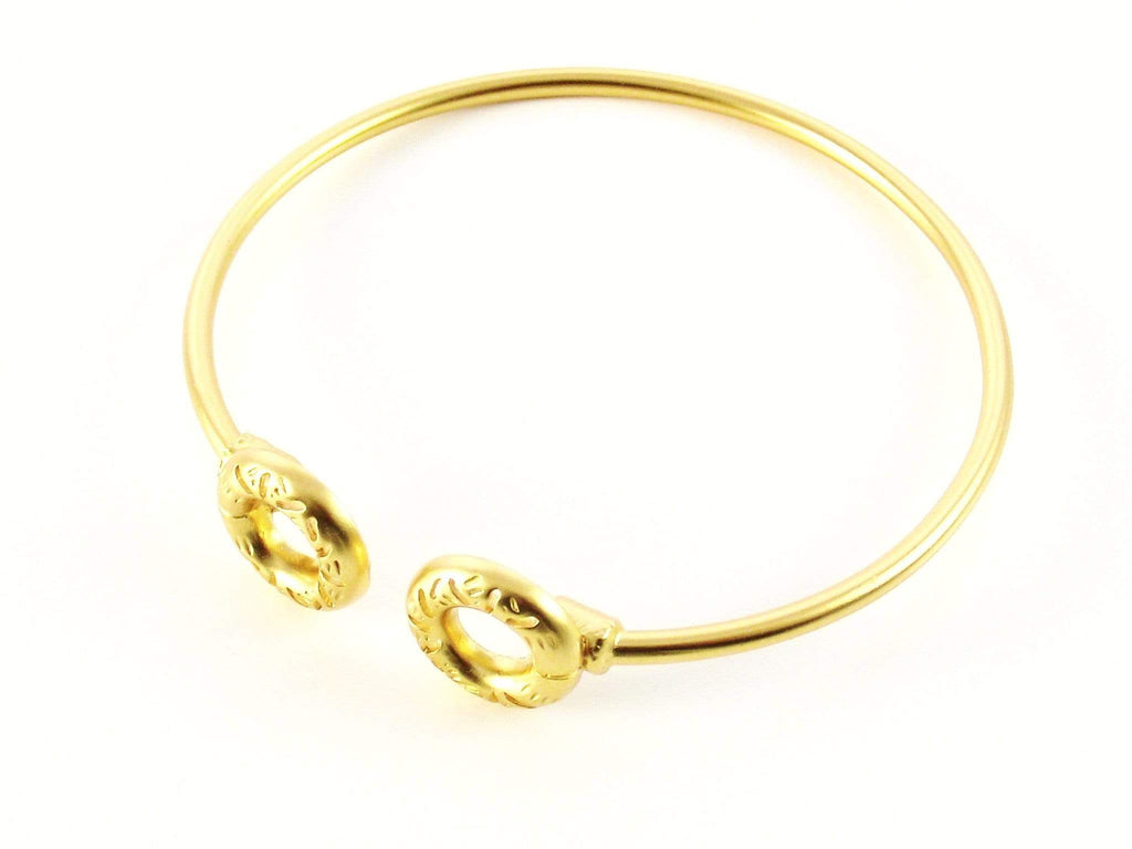 Gold Bangle Bracelets - AG Agora Jewellery London
