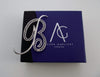 Filigree Letter Brooch - B - AG Agora Jewellery London