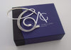 Filigree Letter Brooch - C - AG Agora Jewellery London