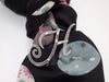 Filigree Letter Brooch - H - AG Agora Jewellery London