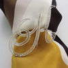Filigree Letter Brooch - K - AG Agora Jewellery London