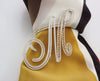 Filigree Letter Brooch - M - AG Agora Jewellery London