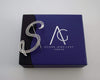 Filigree Letter Brooch - S - AG Agora Jewellery London