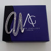 Filigree Letter Brooch - U - AG Agora Jewellery London
