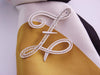 Filigree Letter Brooch - Z - AG Agora Jewellery London