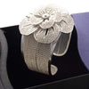 Filigree Dahlia Cuff - AG Agora Jewellery London