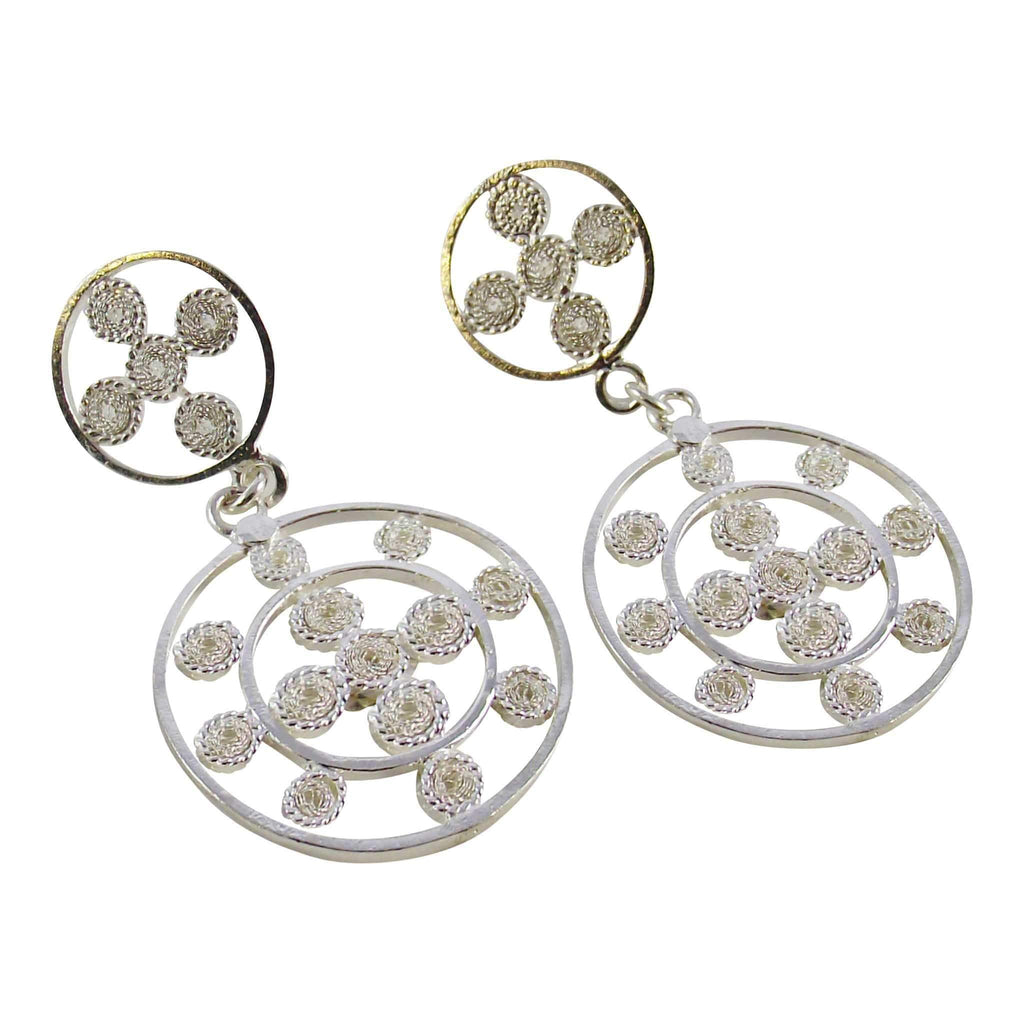 Filigree Gaia Earrings - AG Agora Jewellery London