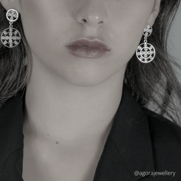 Filigree Gaia Earrings - AG Agora Jewellery London