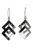 Rhombus Dangle Earrings - AG Agora Jewellery London