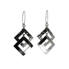 Rhombus Dangle Earrings - AG Agora Jewellery London
