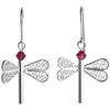 Dragonfly Swarovski  Earrings - AG Agora Jewellery London
