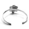 Filigree Flower Bangle - Agora Jewellery London