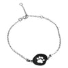 Silver Paw Bracelet - Agora Jewellery London