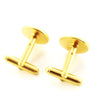 Coffee Bean Cufflinks - AG Agora Jewellery London