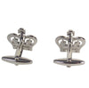 Crown Cufflinks - Agora Jewellery London
