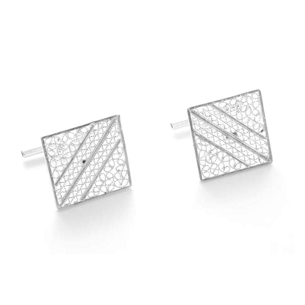 Filigree Bon Cufflinks - AG Agora Jewellery London