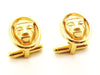 Round Mask Cufflinks - AG Agora Jewellery London